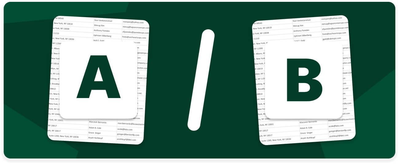 B test subject lines for CPA audiences