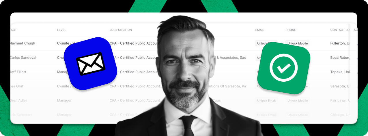 Certified Public Accountants Email List