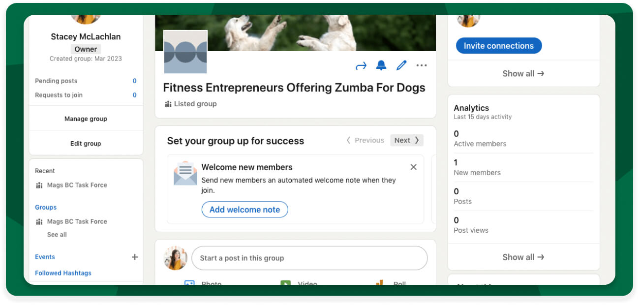 Search LinkedIn and other professional platforms