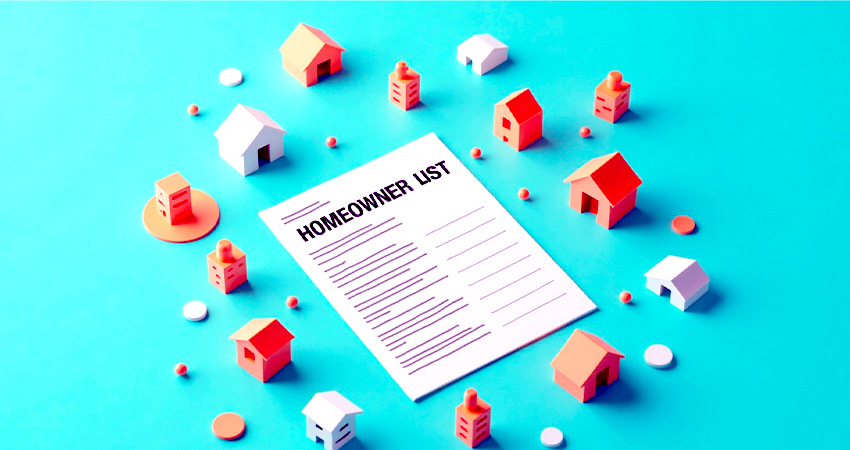 How to Get a Homeowner Mailing List in 2025?