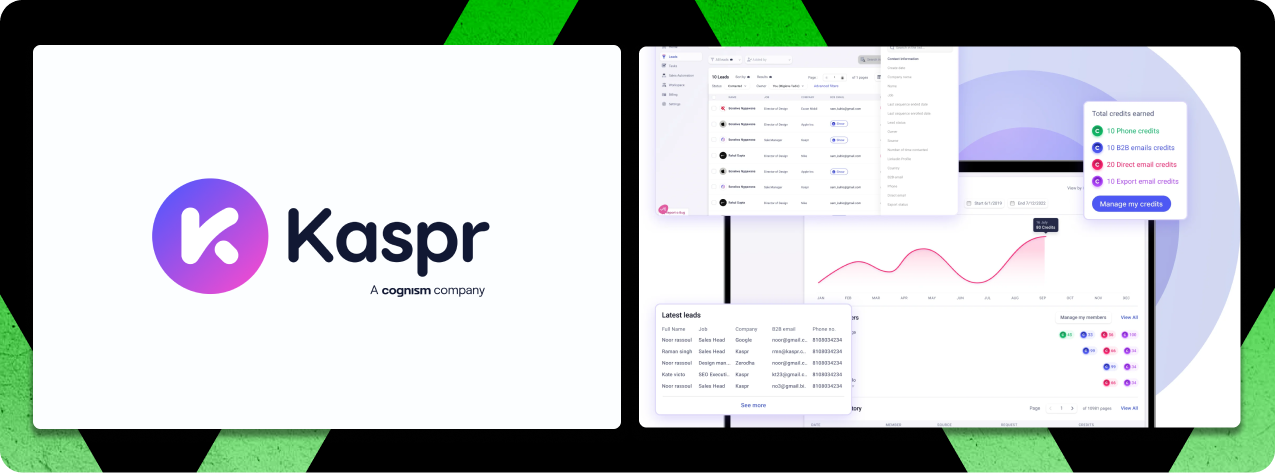 kaspr - B2B email list providers Review