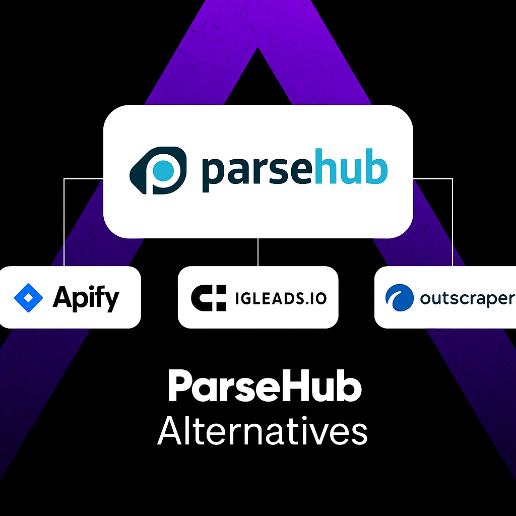 parsehub alternatives