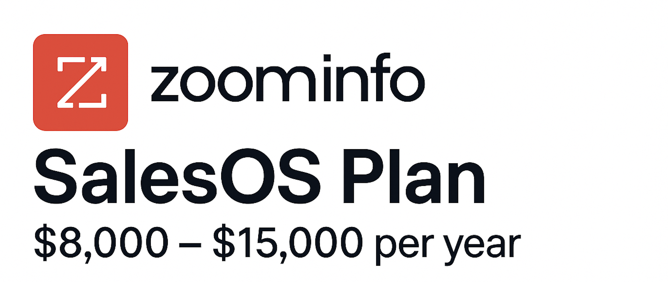 zoominfo salesos pricing
