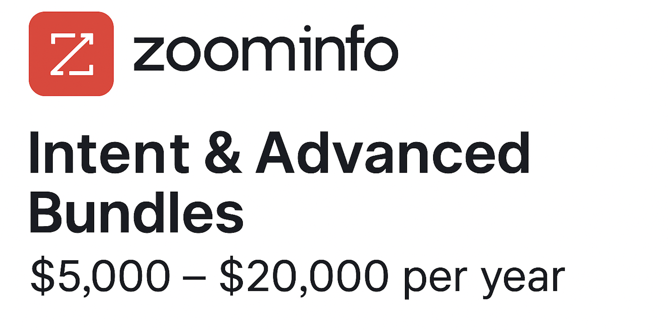 intent and advanced bundle pricing