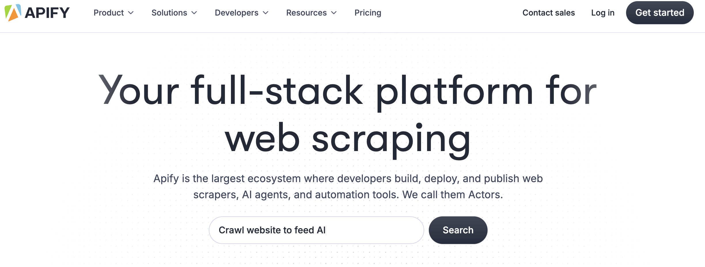 apify screenshot