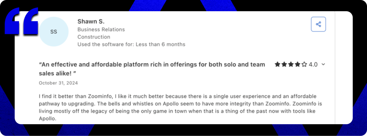Pros & cons of Apollo.io’s pricing model