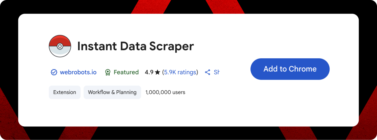 instant data scraper - review 2025