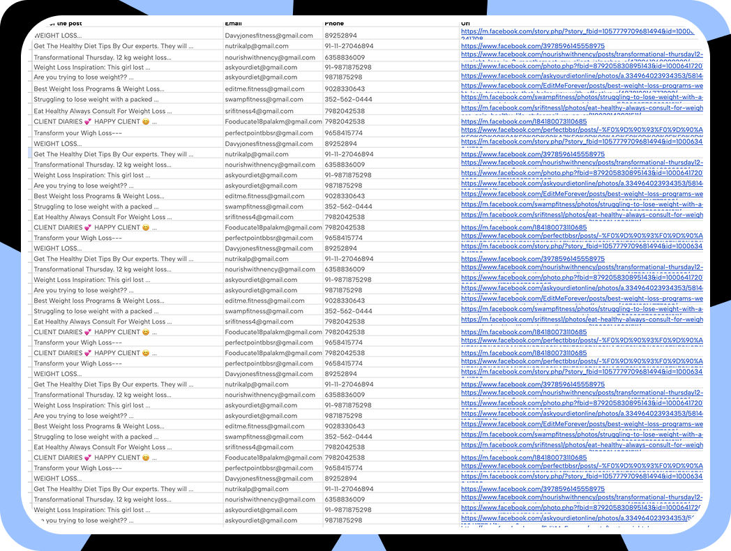 Facebook-scraper-after